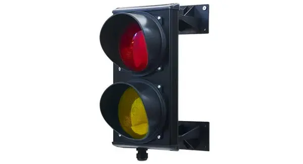 Semafor rosu-galben, 2 lumini LED, 24V, TLHTC2-24-R/Y