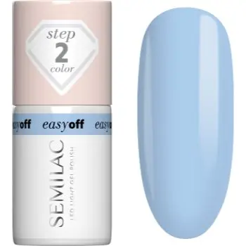 Semilac Easy Off Step 2 unghii cu gel folosind UV / lampă cu LED