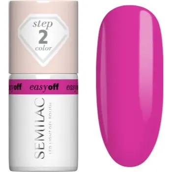 Semilac Easy Off Step 2 unghii cu gel folosind UV / lampă cu LED