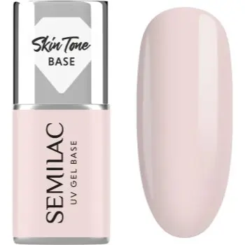 Semilac UV Gel Base Skin Tone Base baza gel pentru unghii