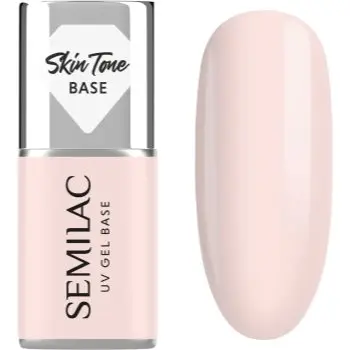 Semilac UV Gel Base Skin Tone Base baza gel pentru unghii