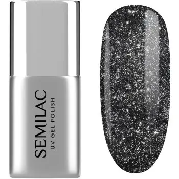 Semilac UV Gel Top Flash ON strat de acoperire pentru protecție perfectă și strălucire intensă