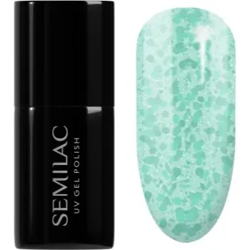 Semilac UV Hybrid Crushed_ICE unghii cu gel folosind UV / lampă cu LED