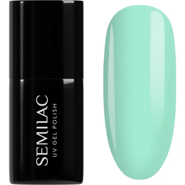 Semilac UV Hybrid Inner Glow lac de unghii sub forma de gel culoare 972 Mint To Be 7 ml