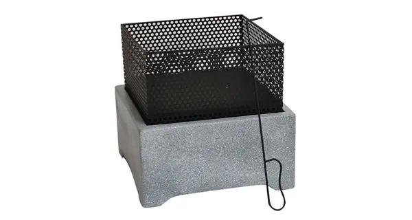 Semineu de terasa din piatra artificiala MgO Activa Idaho 35 x 35 cm 15178