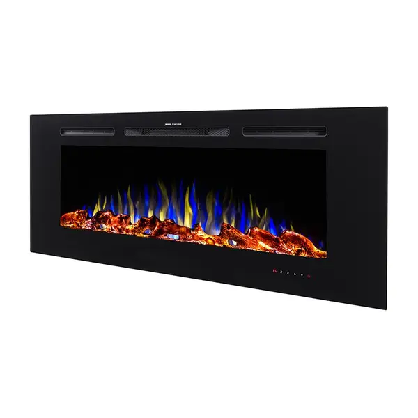 Semineu electric de perete/incorporabil Heracles, Art Flame