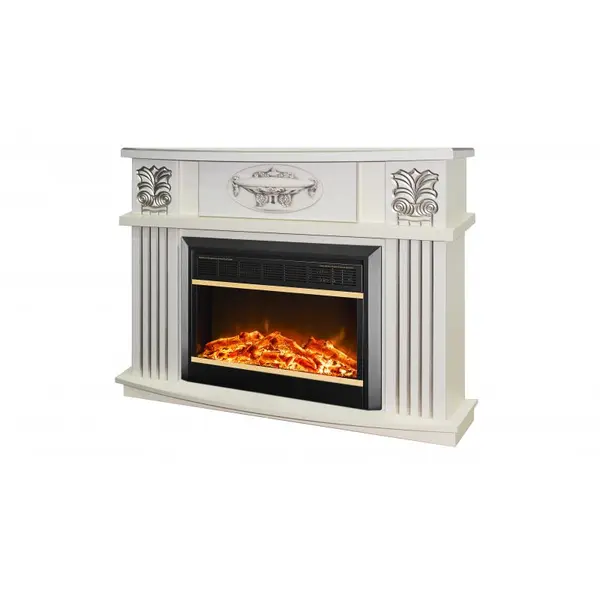 Semineu electric Roma mini vanilla & Mars, Art Flame, 1500W, 2 trepte de putere, reglare intensitate flacara, telecomanda