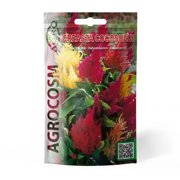 Seminte Creasta Cocosului, 100 Boabe, Agrocosm