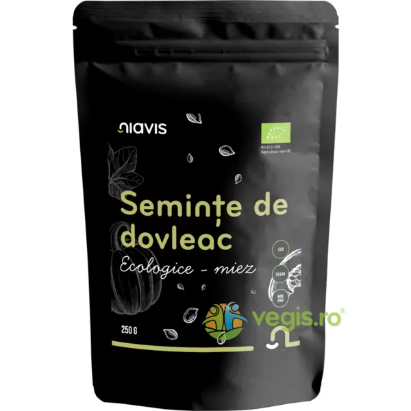 Seminte Crude de Dovleac Ecologice/Bio 250g