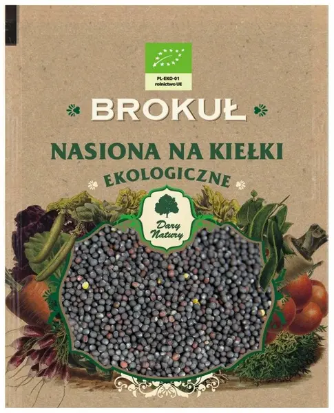 Semințe de broccoli pentru încolțire, 30 g, Dary Natury