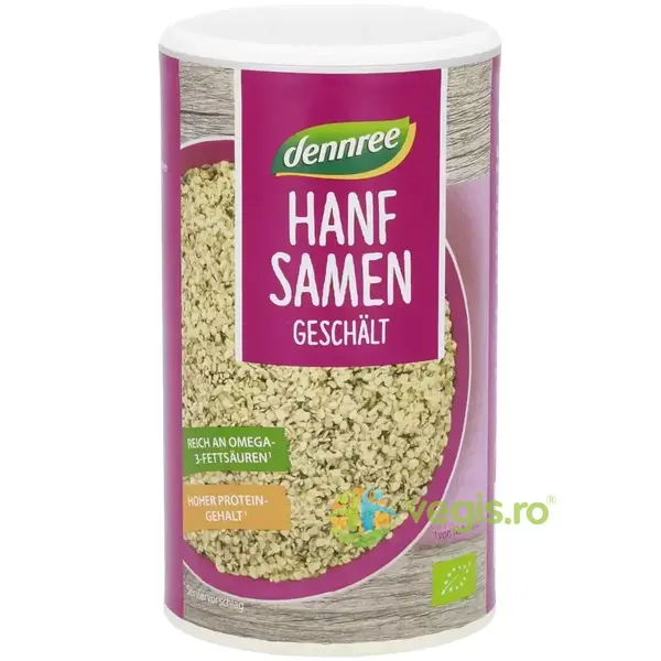 Seminte de Canepa Decojite Ecologice/Bio 200g