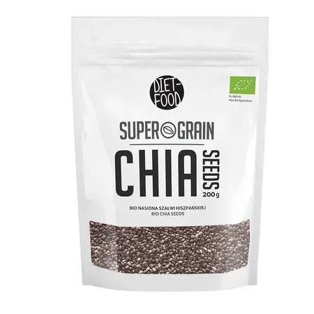 Semințe de Chia BIO, 200 g Diet Food