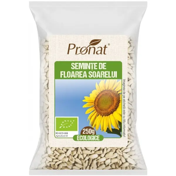 Seminte de Dovleac BIO, 250 g, Pronat