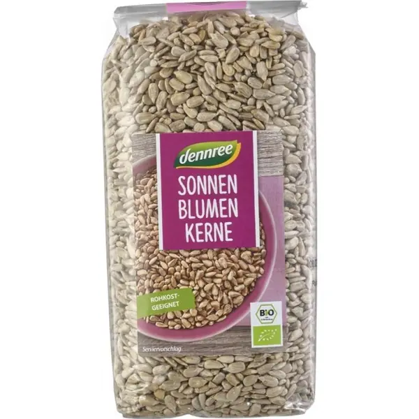 Seminte de floarea soarelui bio 500g Dennree