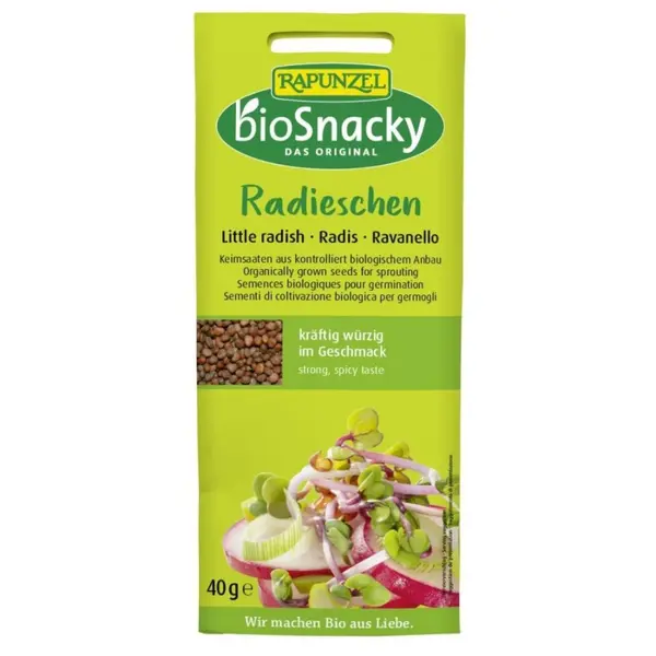Seminte de ridiche pentru germinat, eco - 40 g