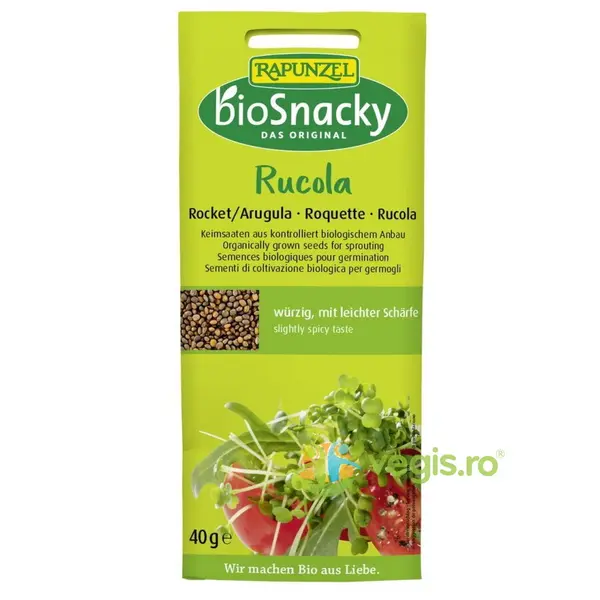 Seminte de Rucola pentru Germinat Ecologice/Bio 40g