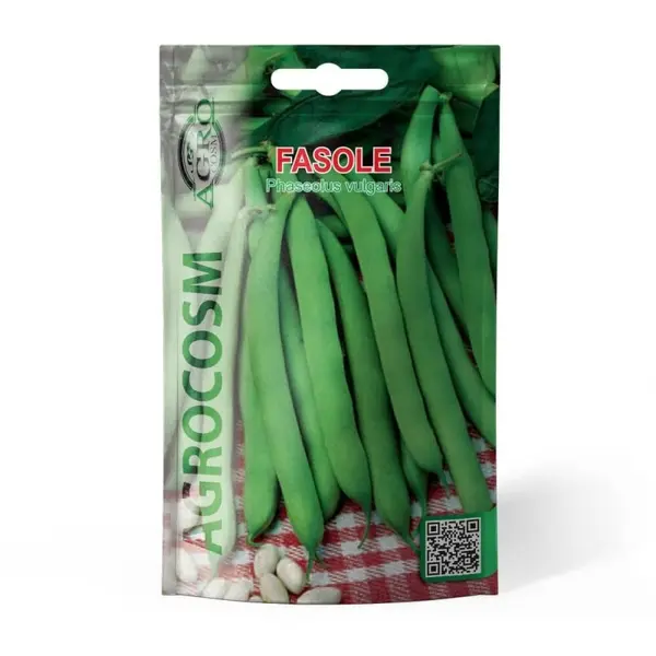Seminte Fasole Fideluta Verde Saxa, 30 g, Agrocosm