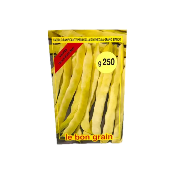 Seminte fasole lata urcatoare galbena Meraviglia di Venezia 250 gr - Default Title