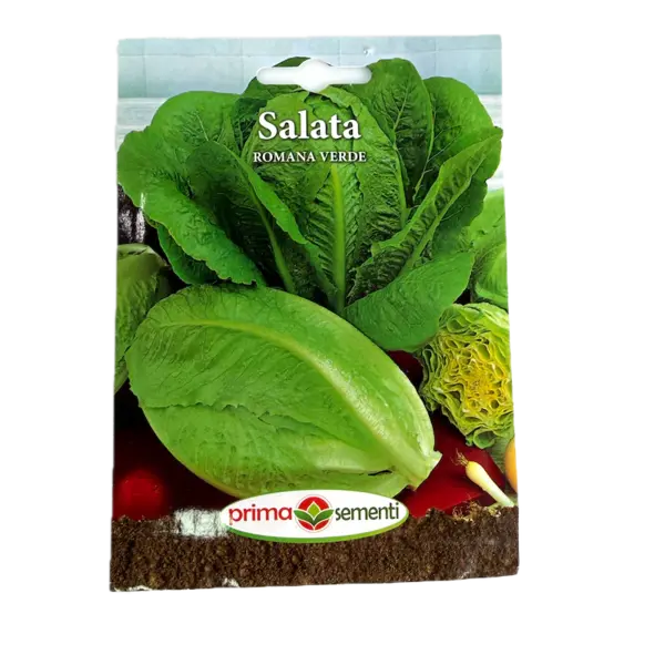 Seminte salata Romana Verde 3 gr, Prima Sementi - Default Title