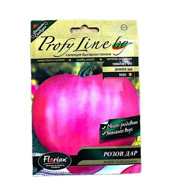Seminte tomate Rozov Dar (Dar Roz) 0,2gr, Florian Bulgaria - Default Title
