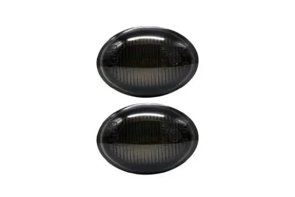 Semnalizator lampa lateral stanga dreapta fumuriu, LED, dinamic potrivit ABARTH 500 595 695, 500C 595C 695C; ALFA ROMEO 4C; FIAT 500, 500 C; FORD KA; LANCIA YPSILON 0.9-1.8 dupa 2003