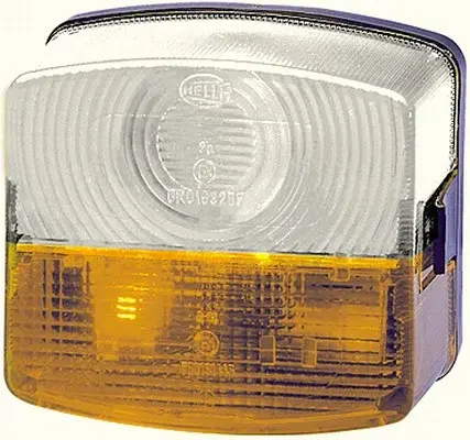 Semnalizator spate dreptunghiular (Galben alb)