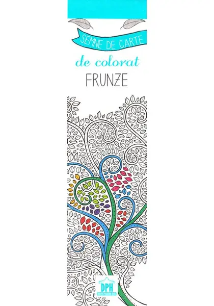 Semne de carte de colorat - Frunze