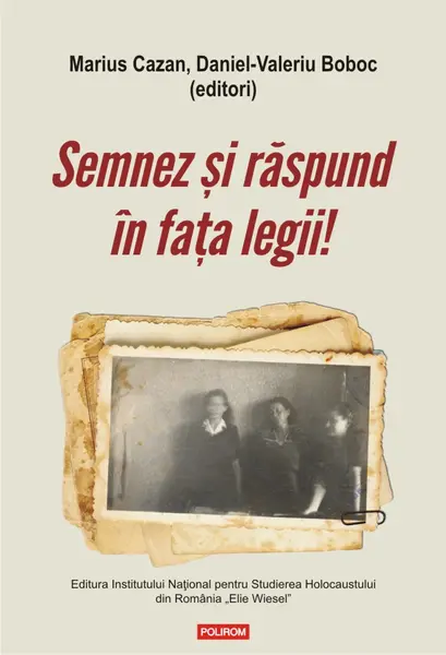 Semnez și răspund în fața legii!