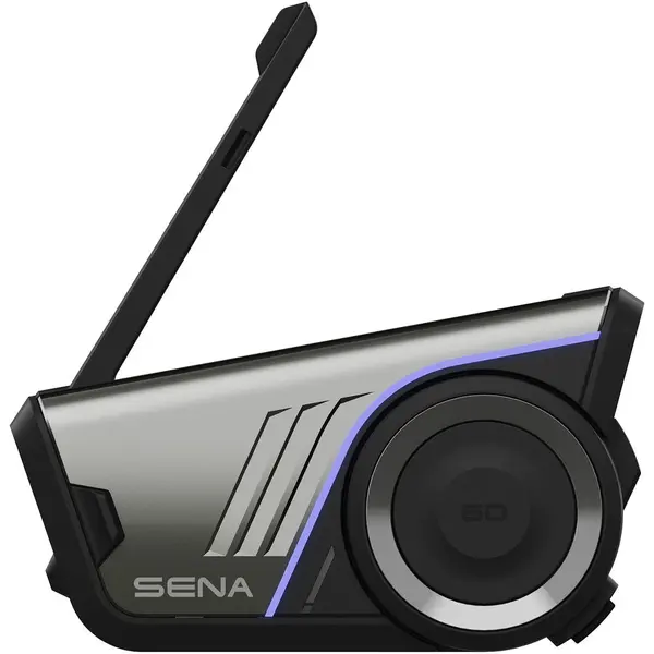 SENA Sistem de comunicare Bluetooth pentru motociclete, Sena 60S, Set individual, Negru