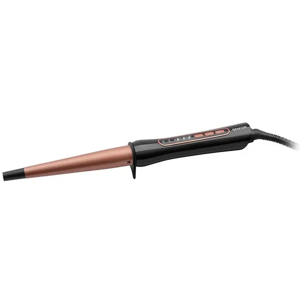 Sencor Ondulator par invelis ceramic SHS 0850BK Sencor, 42 W, 5 setari temperatura, MaroNegru
