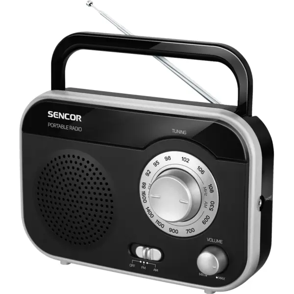 Sencor Radio Sencor SRD 210 BS, negru/argintiu