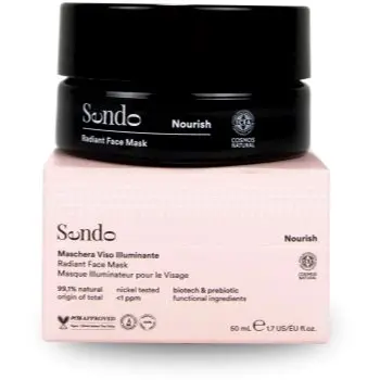 Sendo Nourish Radiant Face Mask masca iluminatoare faciale