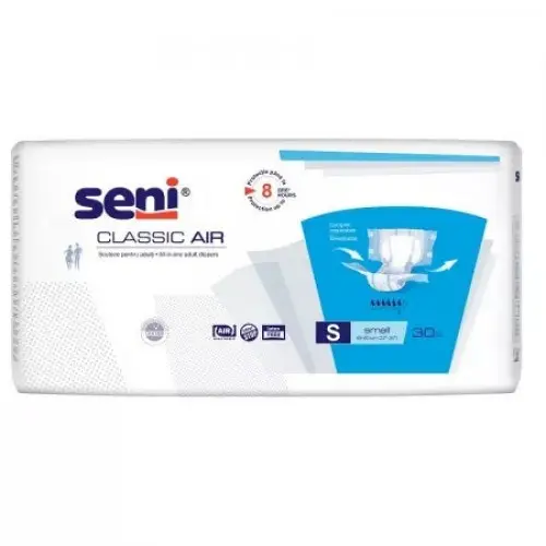 Seni Classic Air scutece adulti Small, 30 buc. Zephyr Labs