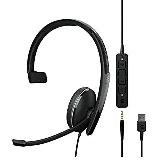 Sennheiser Casti cu microfon EPOS ADAPT 135T, control fir, USB, negru