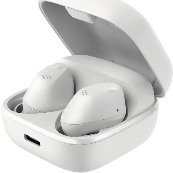 Sennheiser Casti In-Ear Sennheiser Accentum, True Wireless, Bluetooth, Microfon, Alb