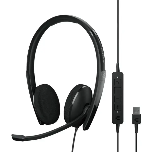 Sennheiser EPOS ADAPT 160 USB II Casti Prin cablu Banda de fixare pe cap Birou/Call center USB Tip-A Negru (10000)