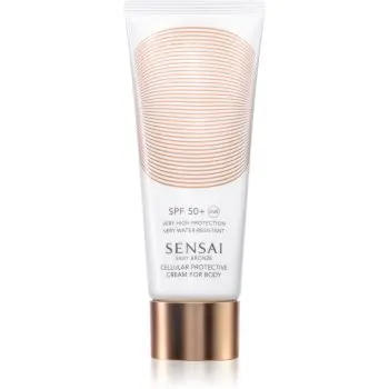Sensai Silky Bronze Cellular Protective Cream for body Anti-imbatranire protectie solara SPF 50+