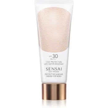 Sensai Silky Bronze crema de corp pentru protectie solara SPF 30