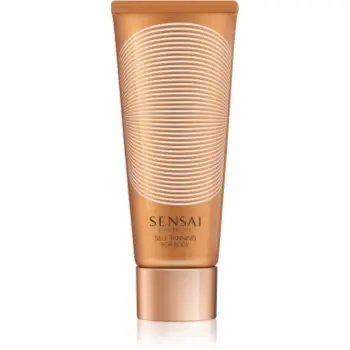 Sensai Silky Bronze Self Tanning For Body crema gel cu efect autobronzant