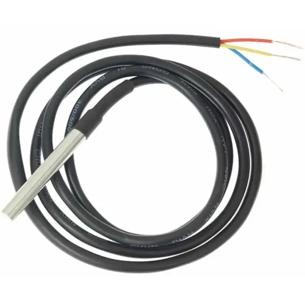 SENSOR DE TEMPERATURA DIGITAL SHELLY DS18B20 - 3 Metri DS18B20-3m / 3800235266403
