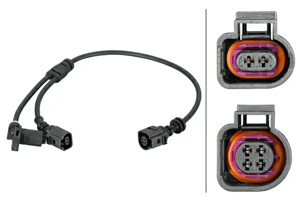 Senzor ABS, viteza roata HELLA 6PU 012 806-661