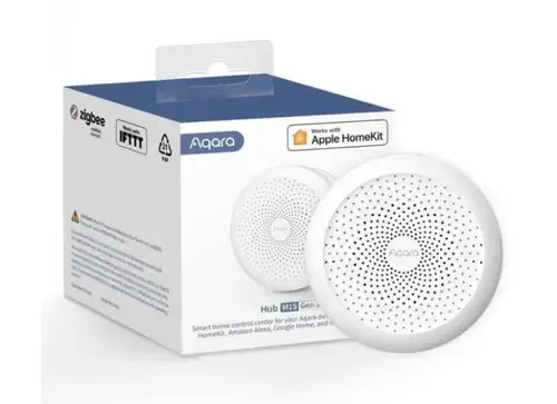 Senzor Aqara Hub M1S Gen 2 HM1S-G02, multifunctional de tip Smart Gateway, Wireless