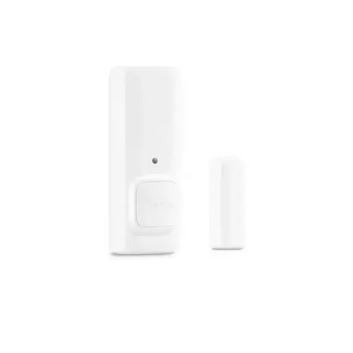 Senzor contact pentru usa/fereastra SwitchBot, Raza 5m, Functie notificari vocale, Alb