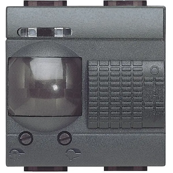 Senzor de miscare cu infrarosu pasiv Bticino Living Light L4432, antracit
