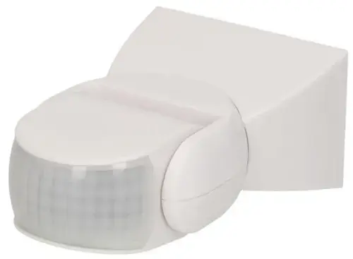 Senzor de miscare Orno OR-CR-236/W, reglabil vertical si orizontal 180 °, IP65 (Alb)