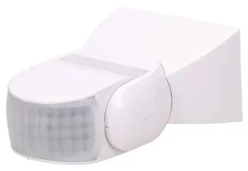 Senzor de miscare ORNO OR-CR-254/W, unghi detectie 180°/360°, 2 senzori, 1200W, IP65, reglarea intensitatii luminii, reglabil vertical si orizontal (Alb)