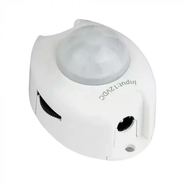Senzor de miscare PIR, crepuscular, 12V DC