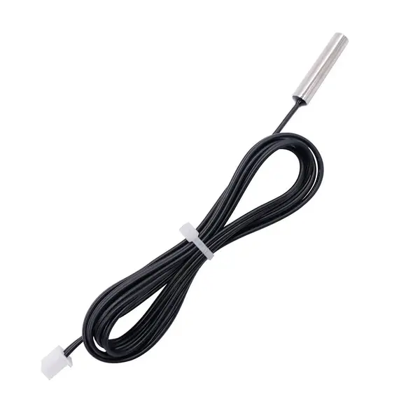 Senzor de temperatura NTC 5m rezistent la apa, B3950 cu conector XH2.54-2P