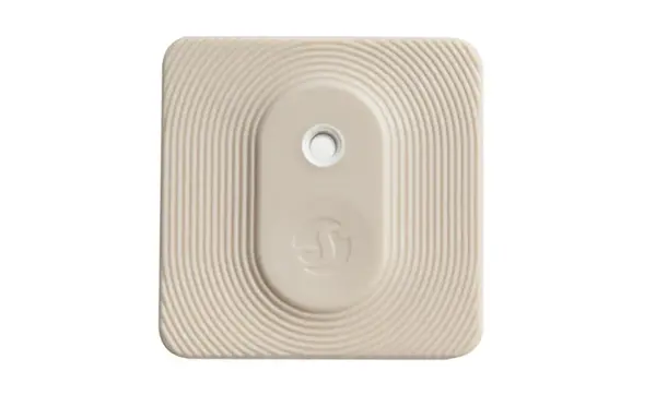 Senzor de temperatura si umiditate Shelly BLU HT MOCHA, Bluetooth, control aplicatie, IP54, cafeniu