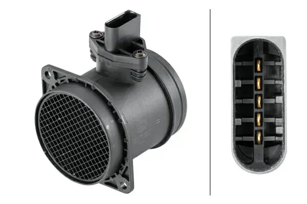 senzor debit aer HELLA 8ET 358 095-401